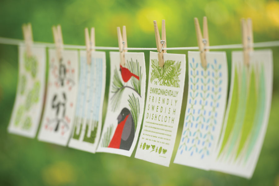 index page photo on clothesline